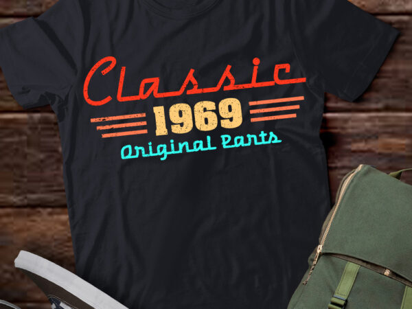 60 year old vintage classic car 1969 60th birthday t-shirt ltsp