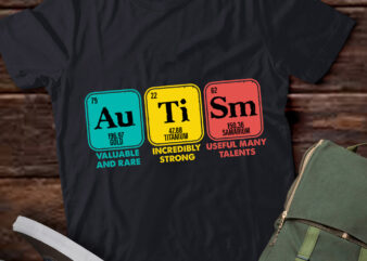 Autism Awareness Women Men Kids Elements Periodic Table T-Shirt PN