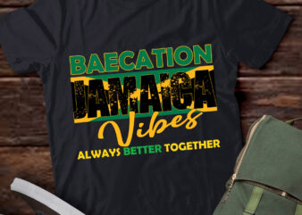 Baecation Jamaica Vibes Matching Couple Vacation Trip T-Shirt ltsp