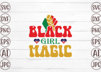 Black Girl Magic T-Shirt Design