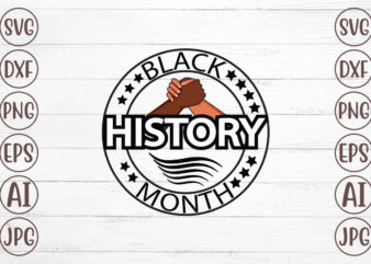 Black History Month T-Shirt Design