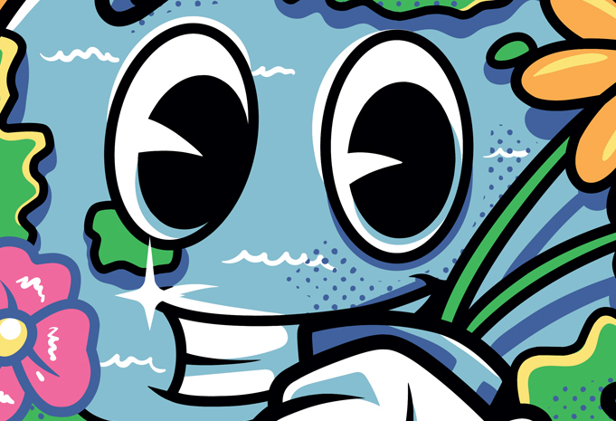Fun Day T-Shirt Design Template