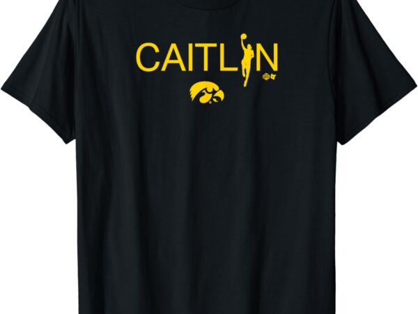 Caitlin clark, text silo – iowa basketball t-shirt