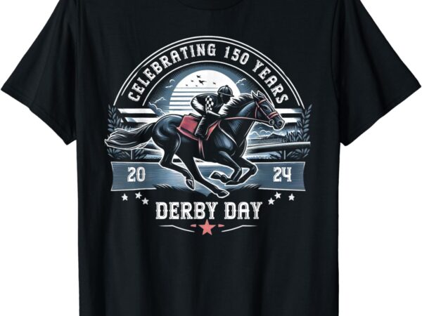 Celebrating 150 years ky derby day for women men vintage t-shirt