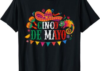 Cinco De Mayo Shirts For Men Women kids Viva Mexico Fiesta T-Shirt