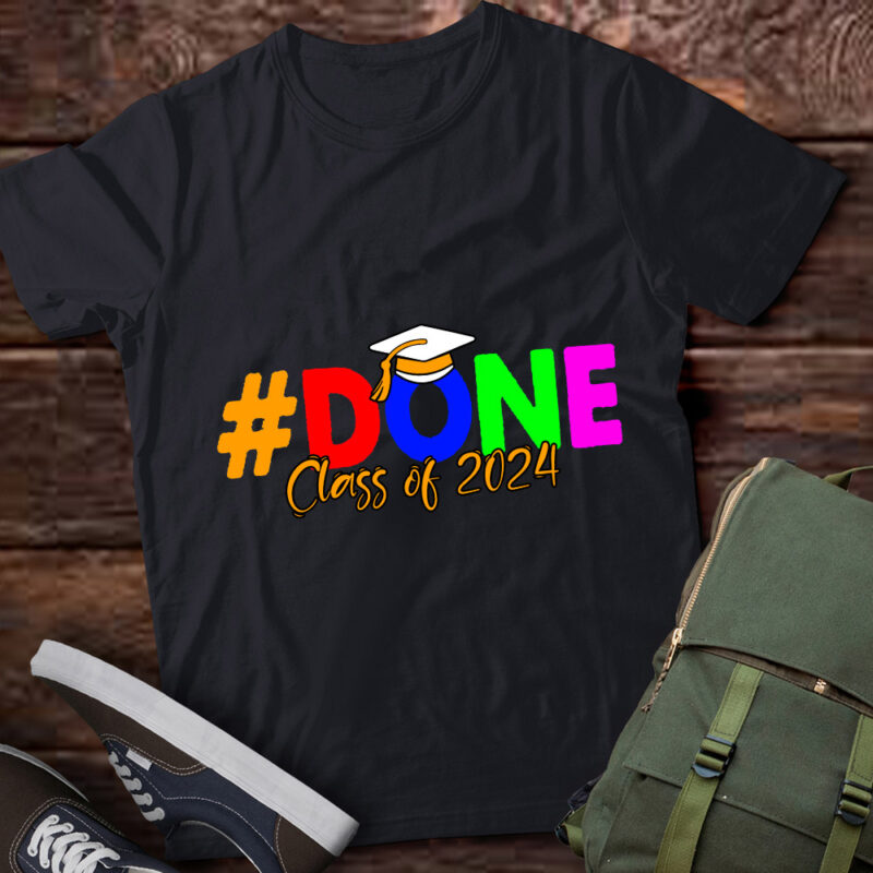Class of 2024 Shirts, Graduation Gifts for Him Family Women T-Shirt