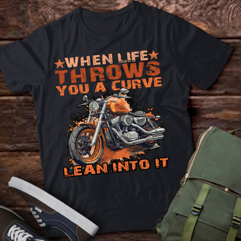 Cool Motorcycle Design For Men Women Motor Cycle Rider Biker T-Shirt ltsp