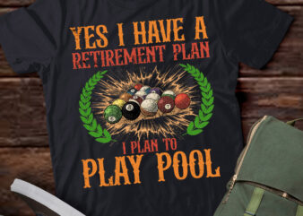 Cool Pool Design For Men Women Billiards Lover Pool Player T-Shirt ltsp