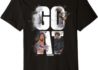 DILJIT DOSANJH G.O.A.T. 2 Punjabi Singer Desi Apparel Premium T-Shirt