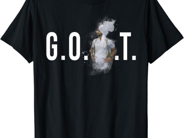 Diljit dosanjh g.o.a.t. punjabi singer desi apparel t-shirt