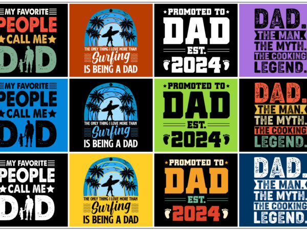 Dad father’s day t-shirt design bundle Dad father’s day t-shirt design bundle