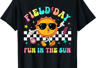 Field Day Fun In The Sun Let The Games Begin Teachers Kids T-Shirt