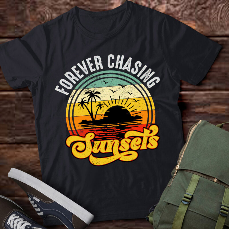 Forever Chasing Sunsets Shirt, Retro Sunsets Shirt, Summer Shirt, Vacation Shirt LTSP