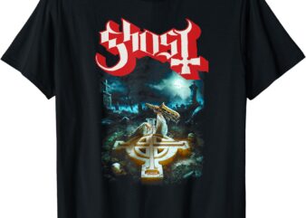 Ghost – Rite Here, Rite Now Title Back and Front T-Shirt