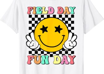 Hippie Field Day Fun Day For Teacher Kids Field Trip 2024 T-Shirt