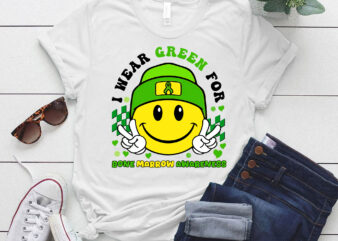 I Wear Green for Bone Marrow Awareness T-Shirt ltsp