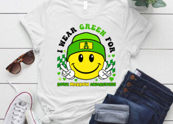 I Wear Green for Bone Marrow Awareness T-Shirt ltsp