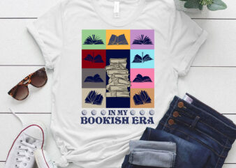 In My Bookish Era Retro Vintage Bookish Sport Game Day T-Shirt ltsp