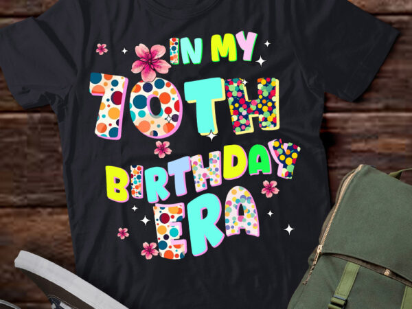 Kids in my 10th birthday era girl gifts seven bday 7 year old t-shirt ltsp