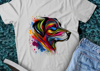 LT01 Colorful Artistic Whippets Cute Dog Lover