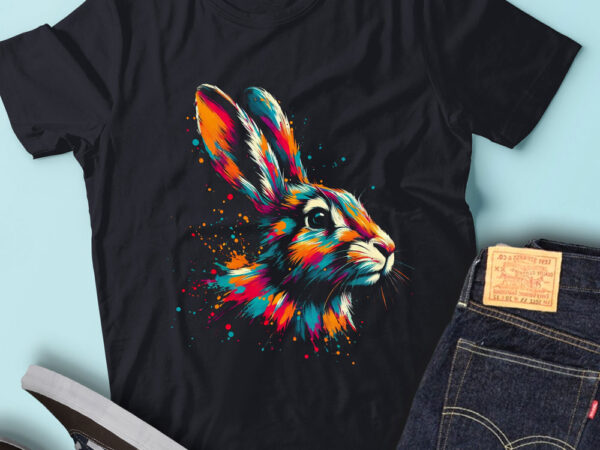 Lt70 colorful artistic jack rabbit cute animals portrait t shirt vector graphic Lt70 colorful artistic jack rabbit cute animals portrait t shirt vector graphic
