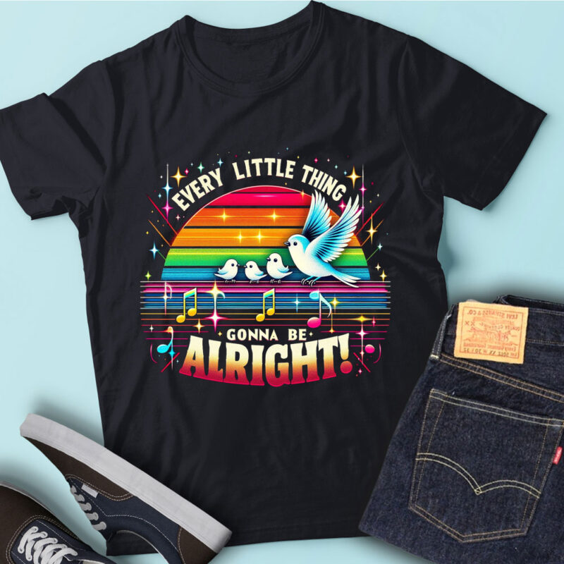 M166 Every Little Thing, Gonna Be Alright Funny Bird Vintage