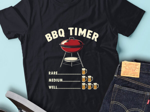 M204 funny bbq timer grill chef barbecue t shirt designs for sale