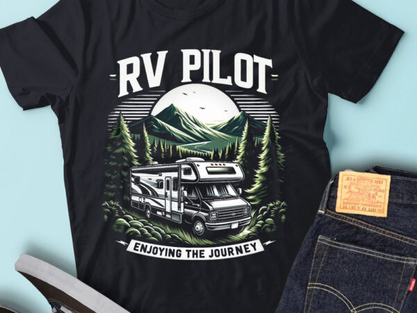 M217 rv pilot, enjoying the journey pilot camping t shirt designs for sale M217 rv pilot, enjoying the journey pilot camping t shirt designs for sale