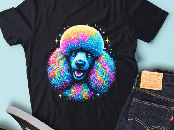 M234 colorful artistic poodle happy poodle owner t shirt designs for sale M234 colorful artistic poodle happy poodle owner t shirt designs for sale