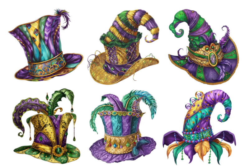 Mardi Gras Hat Clipart