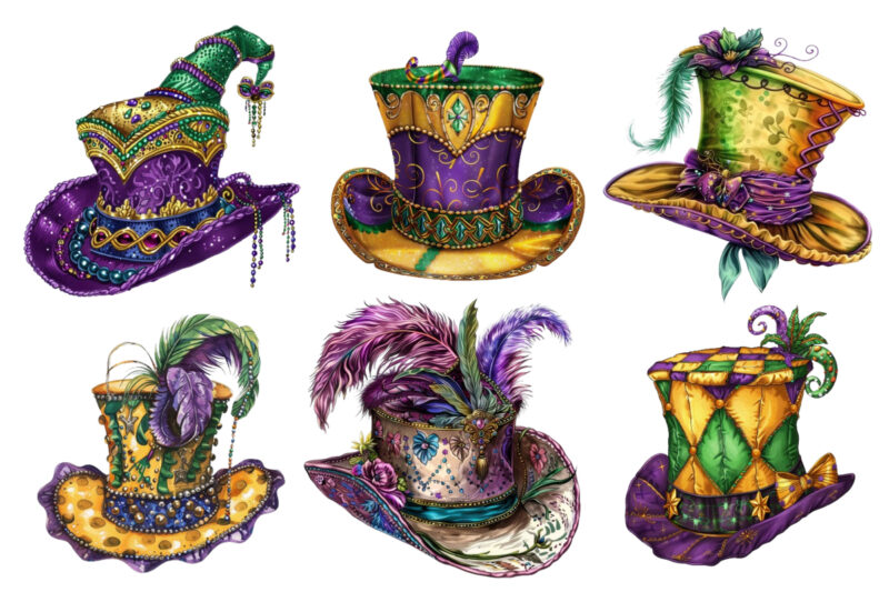 Mardi Gras Hat Clipart