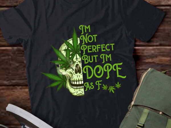 Marijuana skull smoke weed cannabis 420 pot leaf sugar skull t-shirt ltsp
