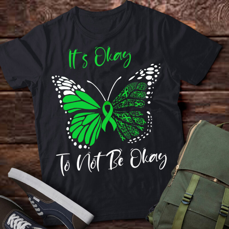 Mental Health Awareness Sunflower Its Okay To Not Be Okay T-Shirt ltsp