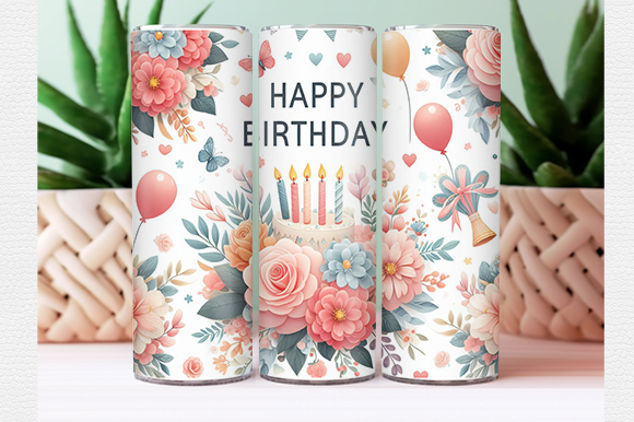 Birthday tumbler wrap t shirt template Birthday tumbler wrap t shirt template