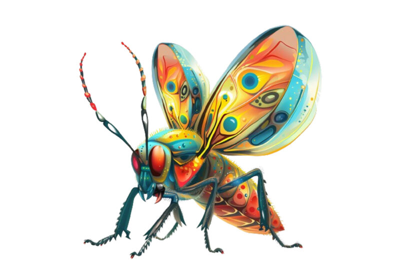colorful bee