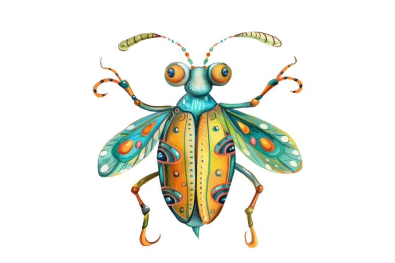colorful bee
