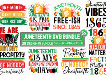Black History T-Shirt Design ,Black History Bundle , Black Lives Matter T-Shirt Design Bundle , Black History SVG Bundle , Black History is