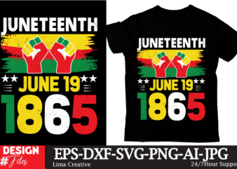 Juneteenth June 191865 T-shirt Design ,Black History Embroidery Design, Juneteenth 1865 Machine Embroidery Design, African Machine Embroider