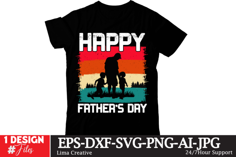 Father’s Day T-shirt Design,SVG ,PNG, Retro Vintage Dad Svg Bundle, Dad Shirt Svg, Father’s Day Svg, Funny Dad Svg, Dad Quotes Svg, Daddy P