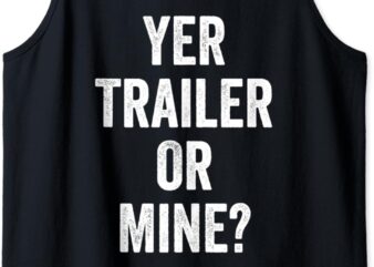 Redneck Trailer White Trash Party Attire Hillbilly Costume Tank Top t shirt design online