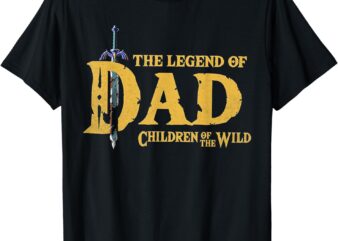 The Legend Of Dad Children Of The Wild T-Shirt
