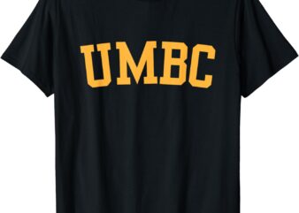 UMBC Arch Vintage Retro College Athletic Sports T-Shirt