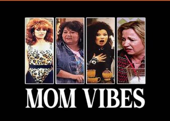 Mom Vibes PNG, Retro 90s Mom Vibes Sitcom Mama PNG