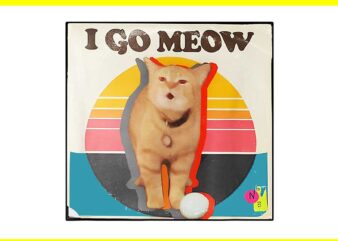 I Go Meow PNG