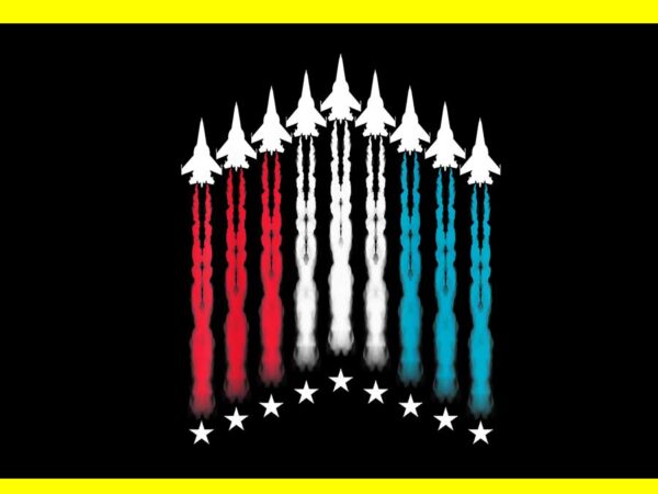 Patriotic red white blue usa flag fighter jets 4th of july png t shirt illustration Patriotic red white blue usa flag fighter jets 4th of july png t shirt illustration