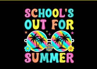 School’s Out For Summer PNG