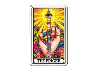 The Finger Tarot Card PNG