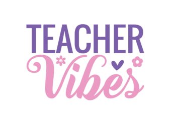 Teacher Vibes t shirt designs for sale