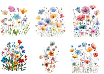 Spring Flowers Clipar