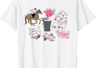Womens 150th Derby Day Derby Vibes Horse Racing 2024 Derby T-Shirt